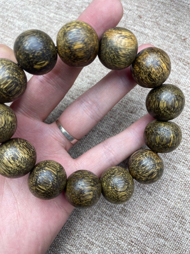 沉香木串文玩老料【阿坤精选】 35号