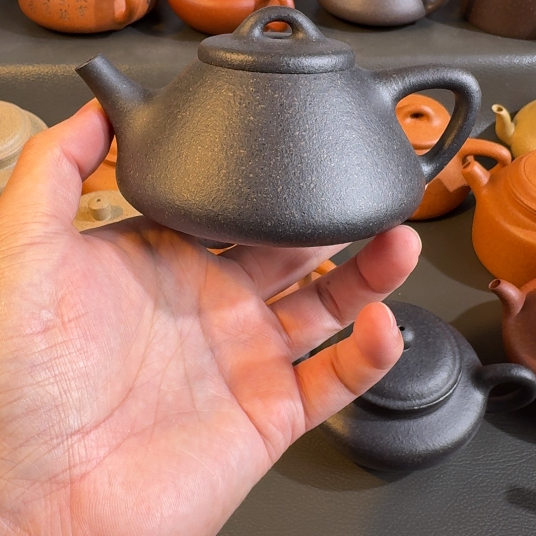 茶壶紫砂微暇子冶红降坡唔灰
