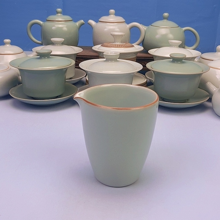 杯天青公道茶原矿原釉原产地