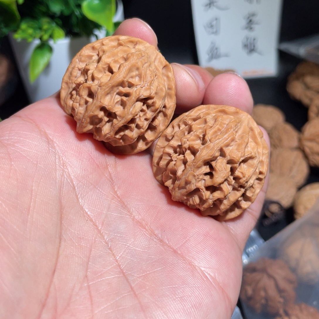 文玩核桃把件37苹果园