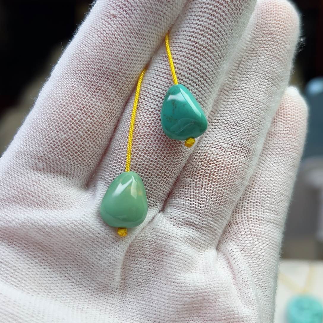 绿松石珠宝奇石未镶嵌