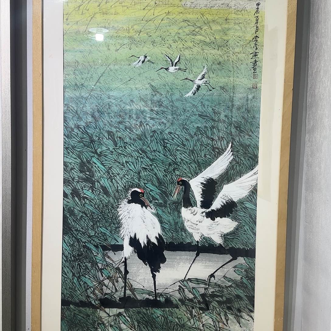 国画常学燕精品参展原作