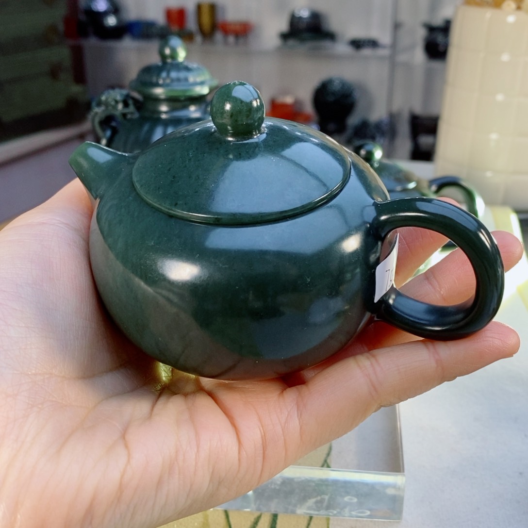 和田玉（青玉）摆件未镶嵌