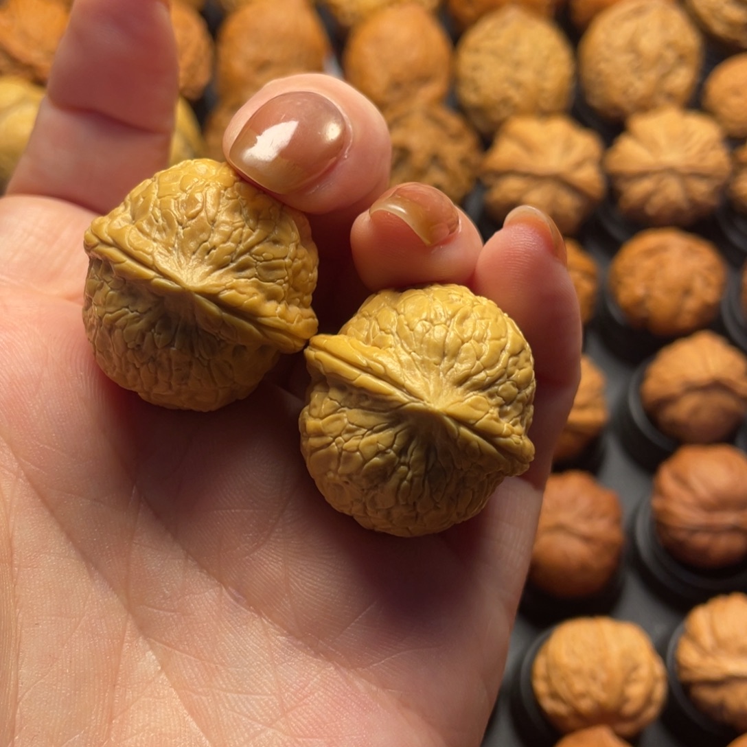 鱼***～把件文玩核桃核桃