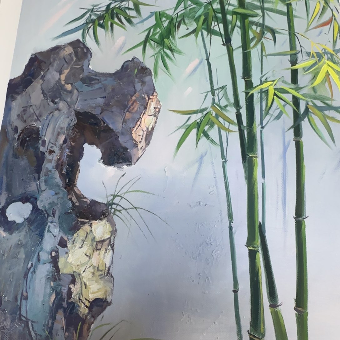油画加油加油努力加油加油