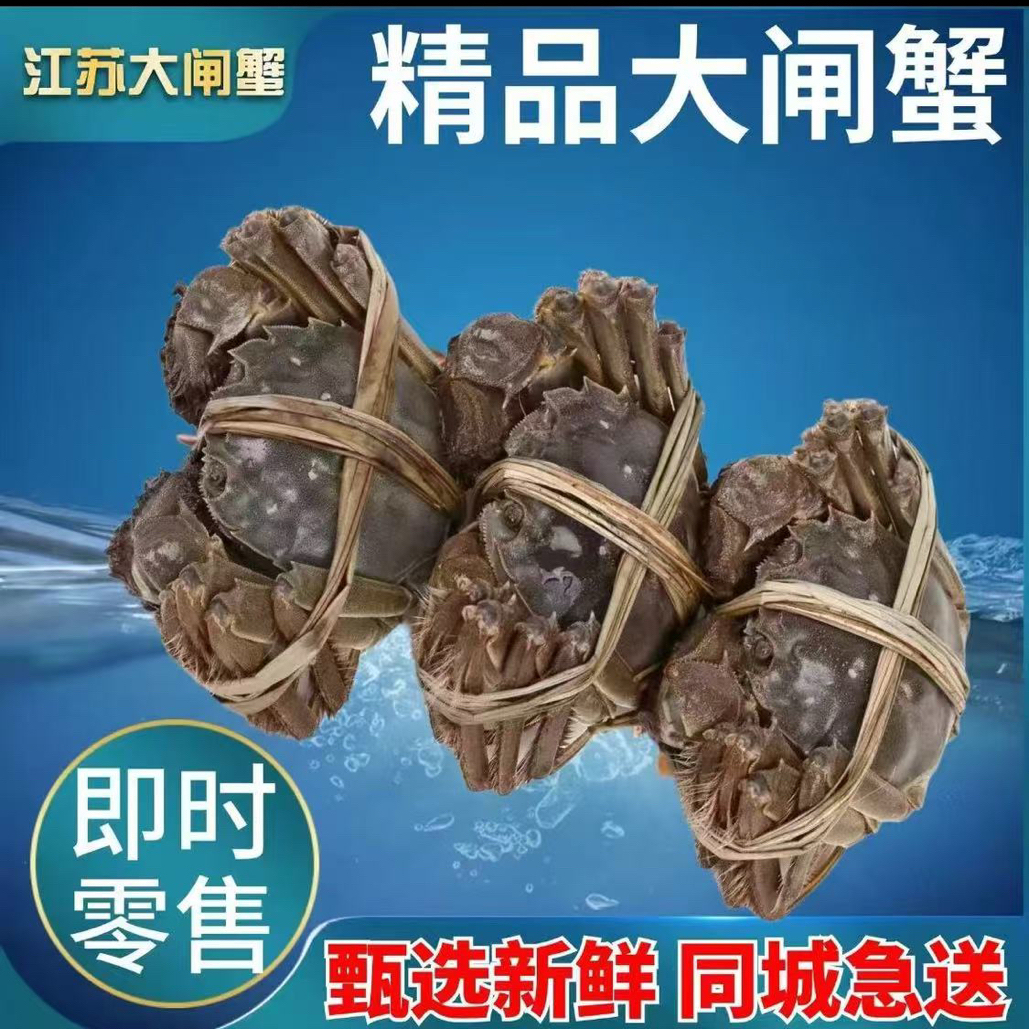 【双十一】2两公蟹母蟹15只