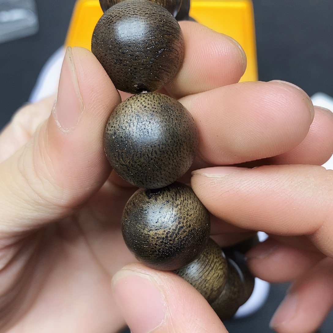 乌木类手串/手链A99莺歌绿