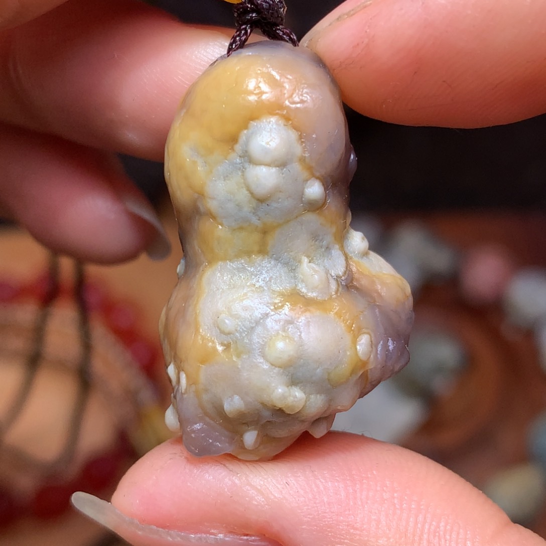 未镶嵌玛瑙/玉髓珠宝半成品