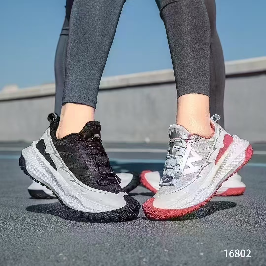 春夏防滑防泼水耐磨登山越野跑鞋户外鞋男女运动跑步鞋时尚 16802