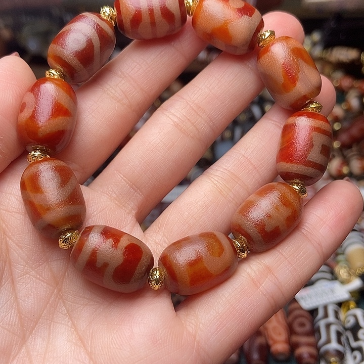 玛瑙/玉髓未镶嵌手链