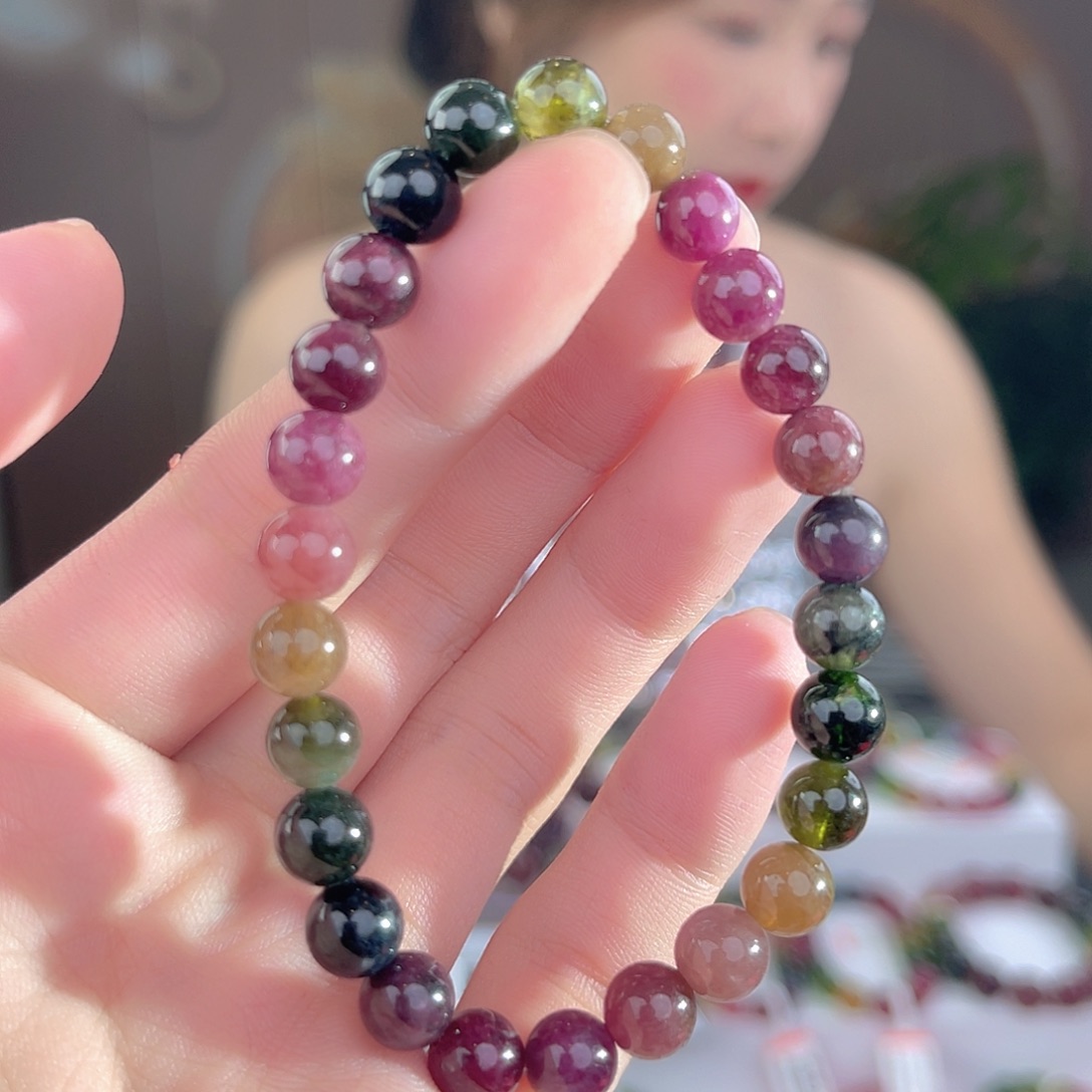 未镶嵌碧玺 7mm碧玺