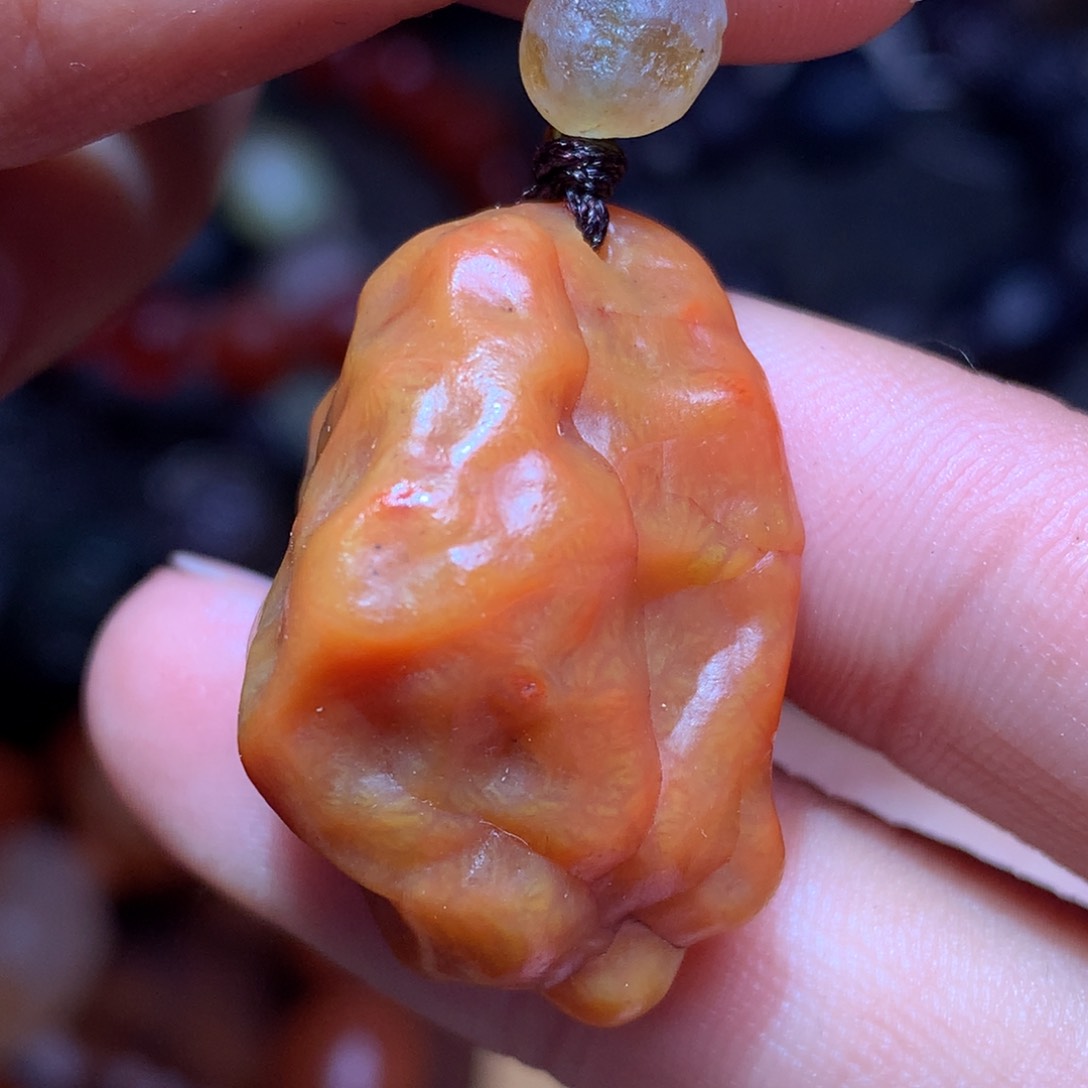 未镶嵌玛瑙/玉髓珠宝半成品