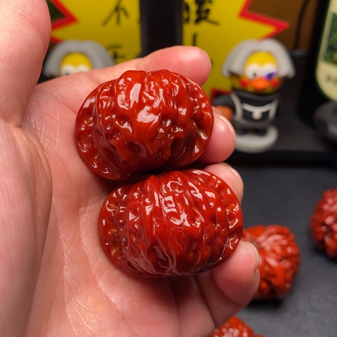 文玩核桃吊坠37磨盘