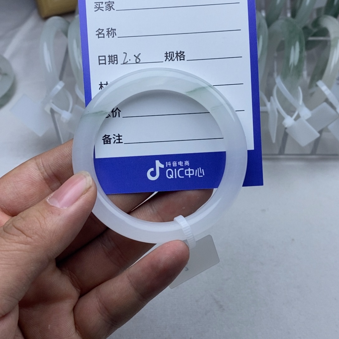 石英质玉手镯未镶嵌呐*呐003