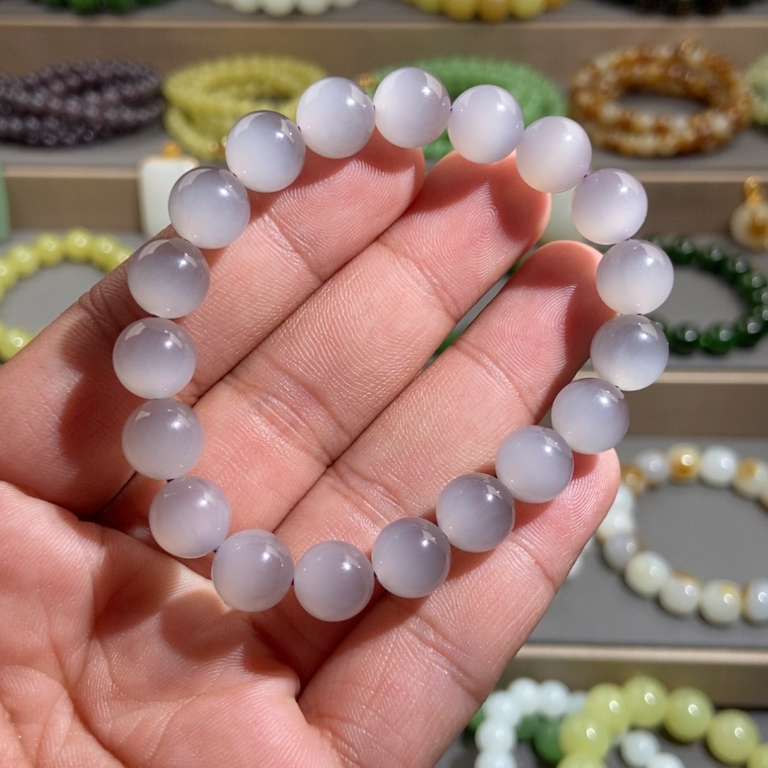 和田玉手链未镶嵌a****8