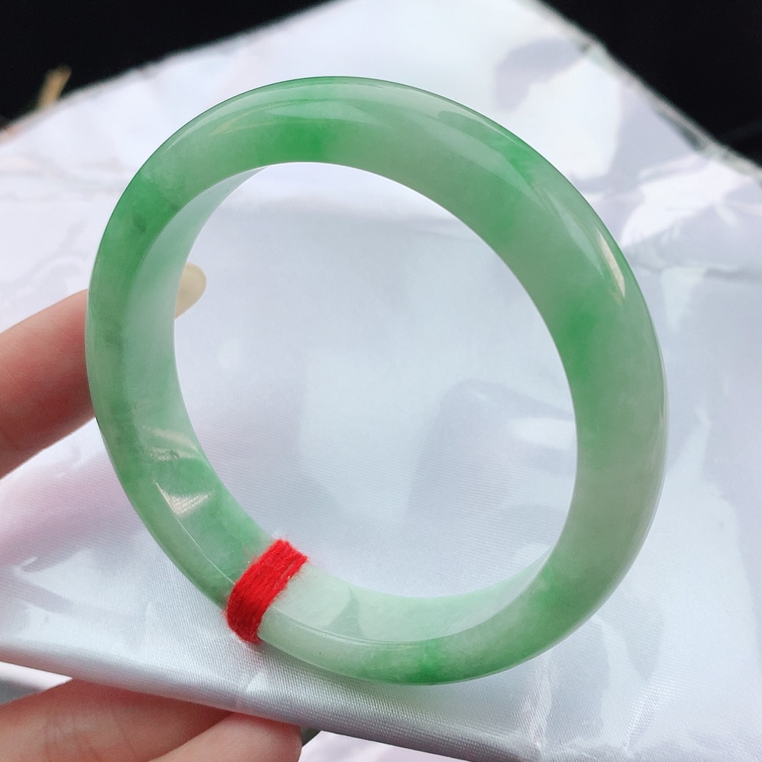 翡翠手镯未镶嵌55圈口882353