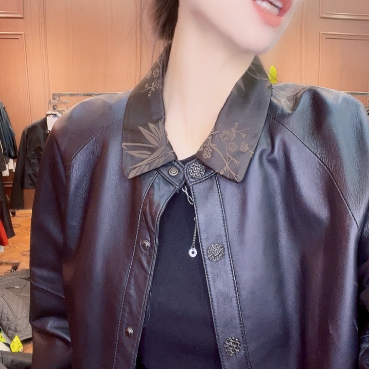 90……110斤皮衣外套