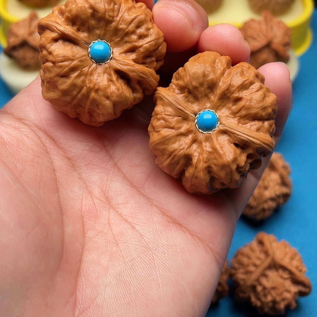 文玩核桃把件蛙蛙37