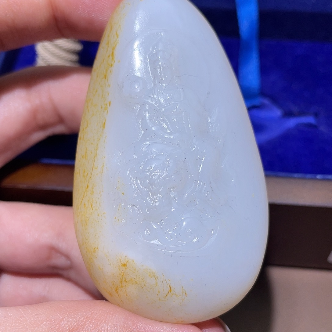 和田玉颈饰未镶嵌Y