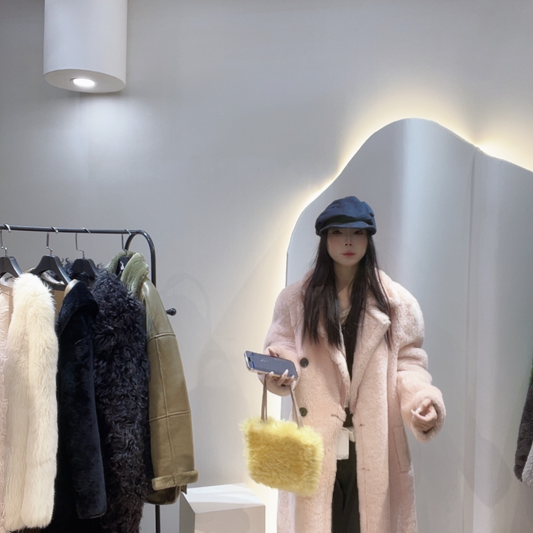 调****真皮皮毛一体外套224-150