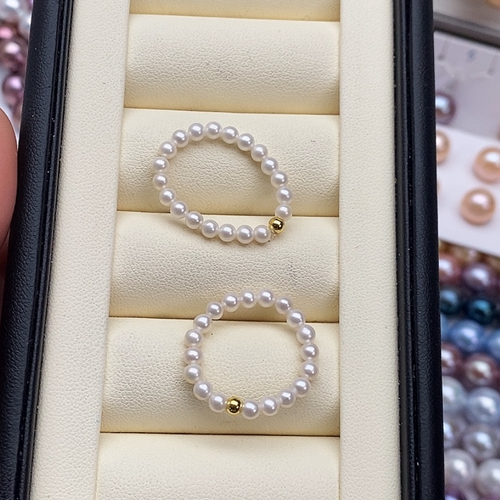 银S925镶嵌颈饰淡水珍珠