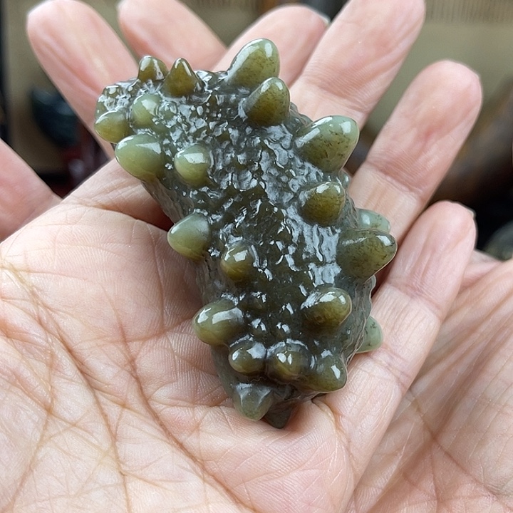 岫岩老玉（透闪石质玉）把件未镶嵌?***?
