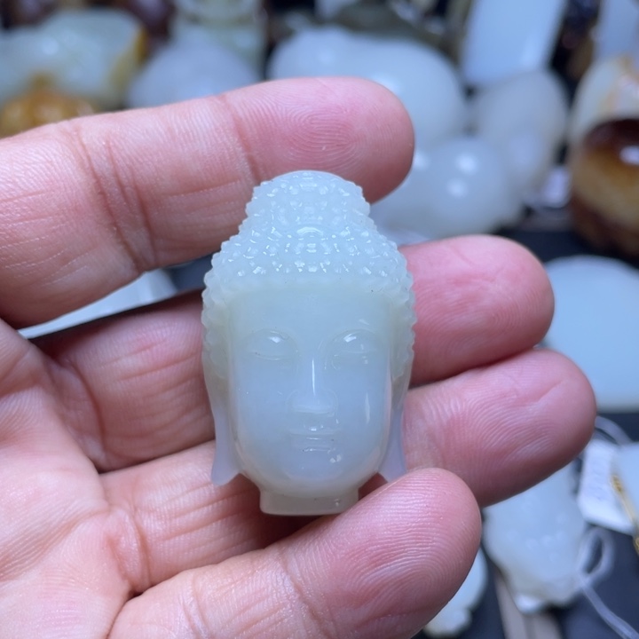 和田玉吊坠(不含链)未镶嵌用****9