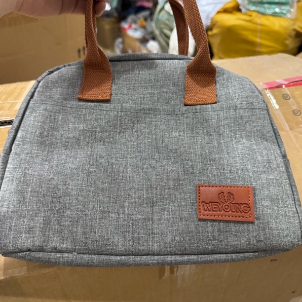 25*21*13cm 手提牛津布铝箔冰包便当包