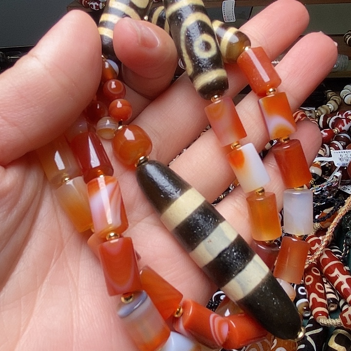 玛瑙/玉髓未镶嵌手链