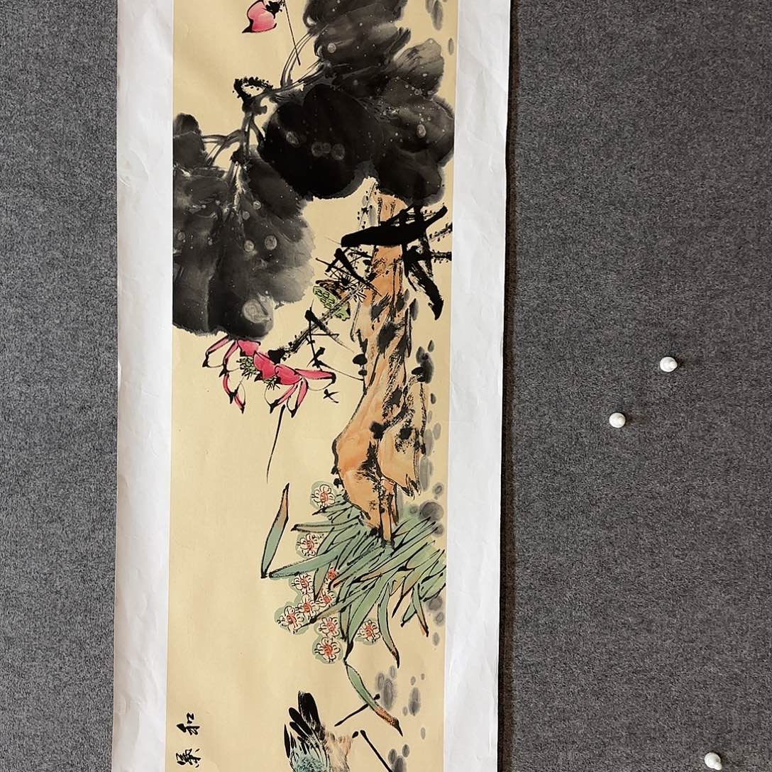 国画邢坤老师手绘作品