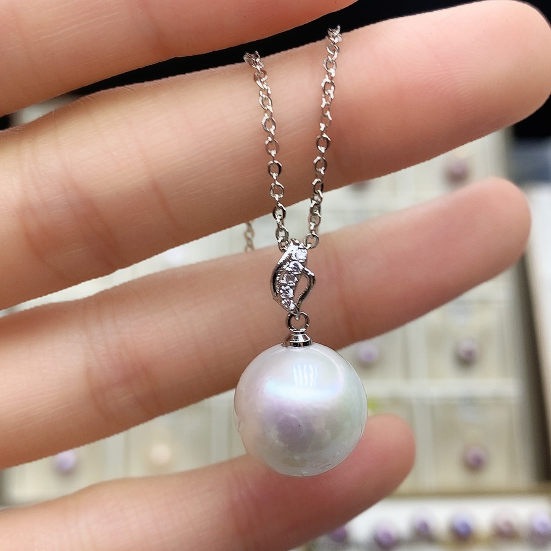 淡水珍珠颈饰合金