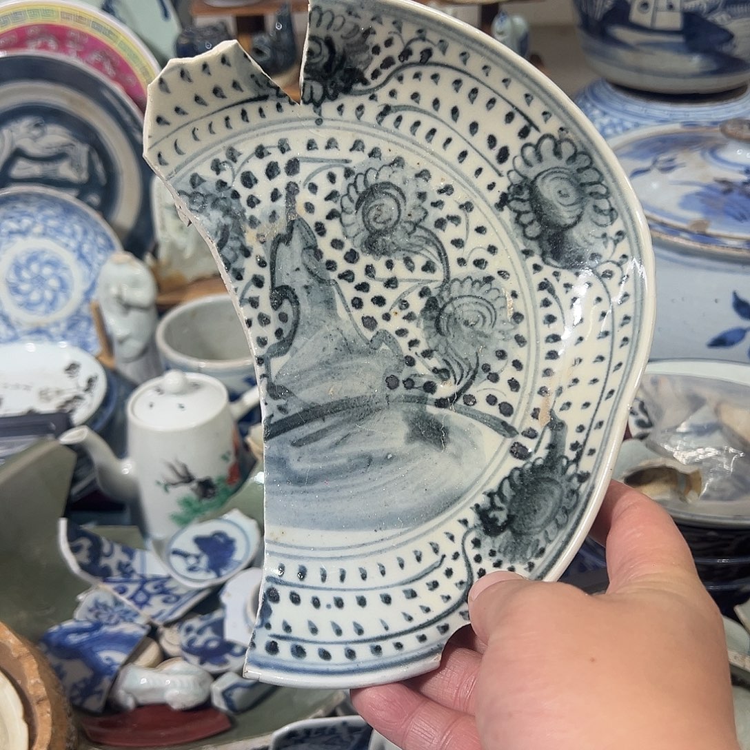 陶摆件瓷片标本，全场包邮