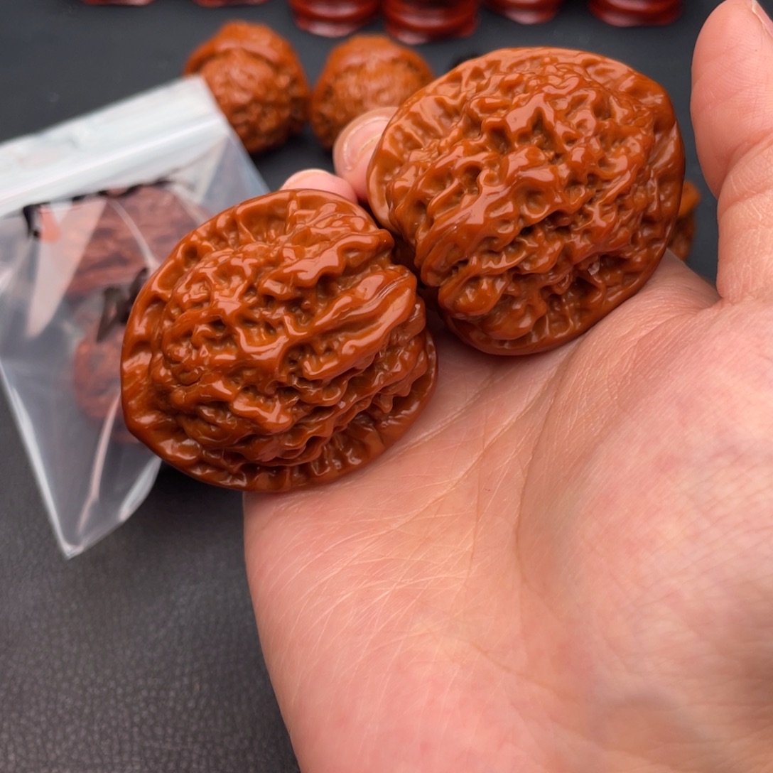 把件文玩核桃官帽