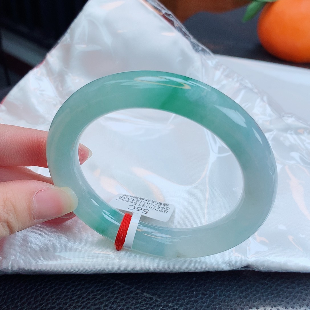 翡翠手镯未镶嵌缅甸天然翡翠A货