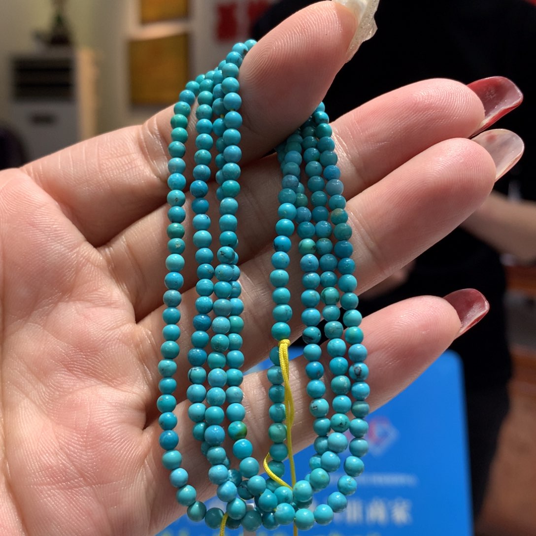 绿松石长链未镶嵌