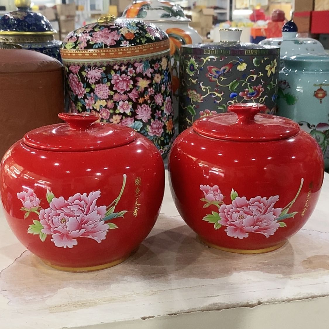 【闪购商品】罐陶瓷茶叶罐密封罐