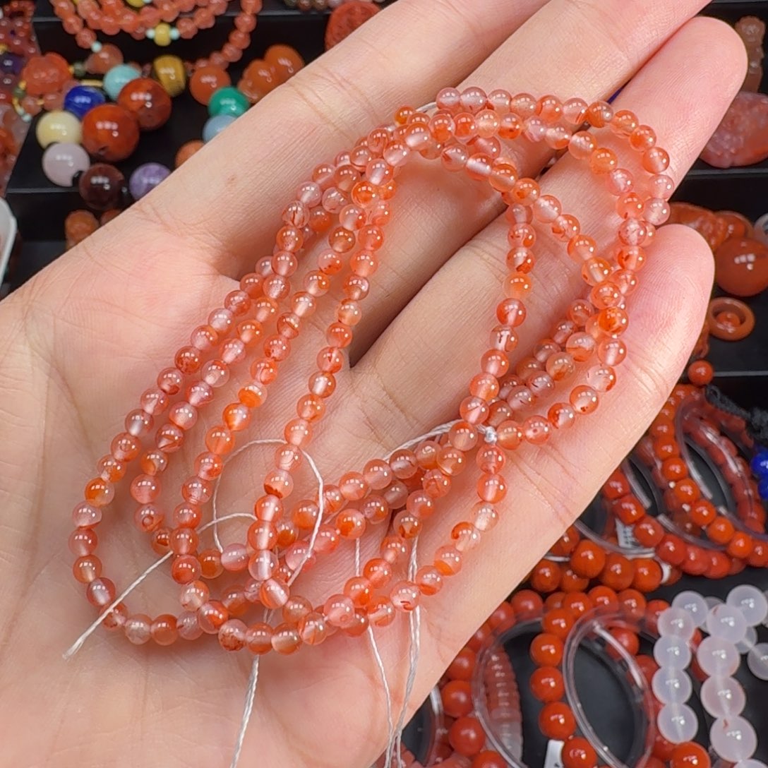 南红玛瑙未镶嵌冰飘3.6