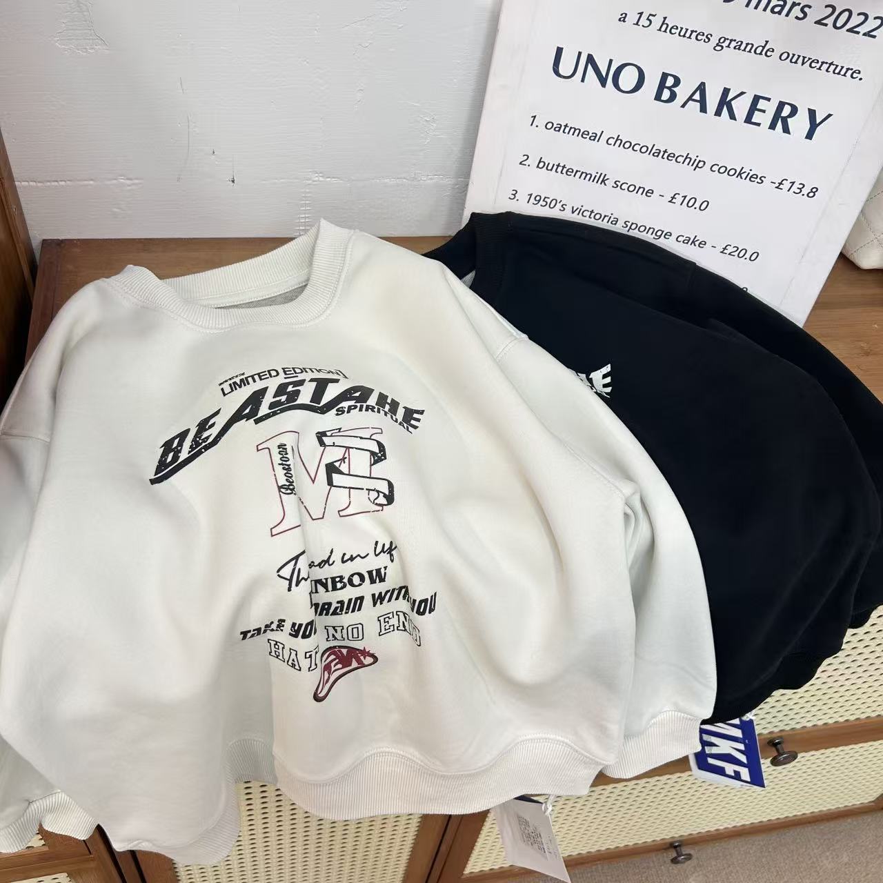 WY-603 男童洋气时尚卫衣加厚 保暖 加绒 宽松 高品质 