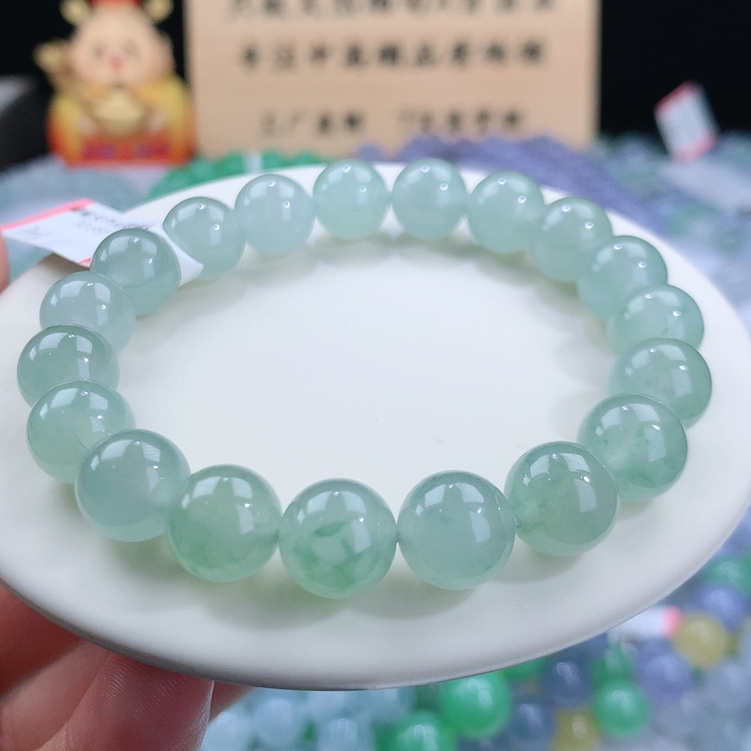 翡翠手链未镶嵌卡10