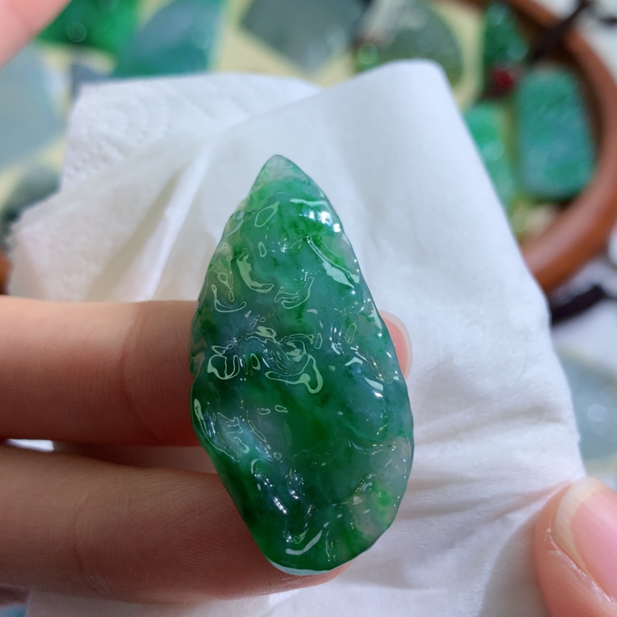 【闪购商品】翡翠吊坠(不含链)未镶嵌 2968