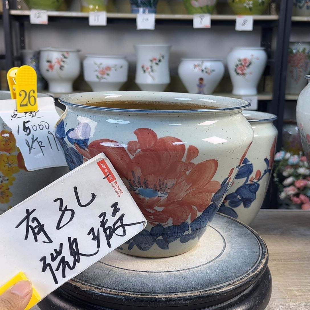罐1xc景德镇陶瓷花盆
