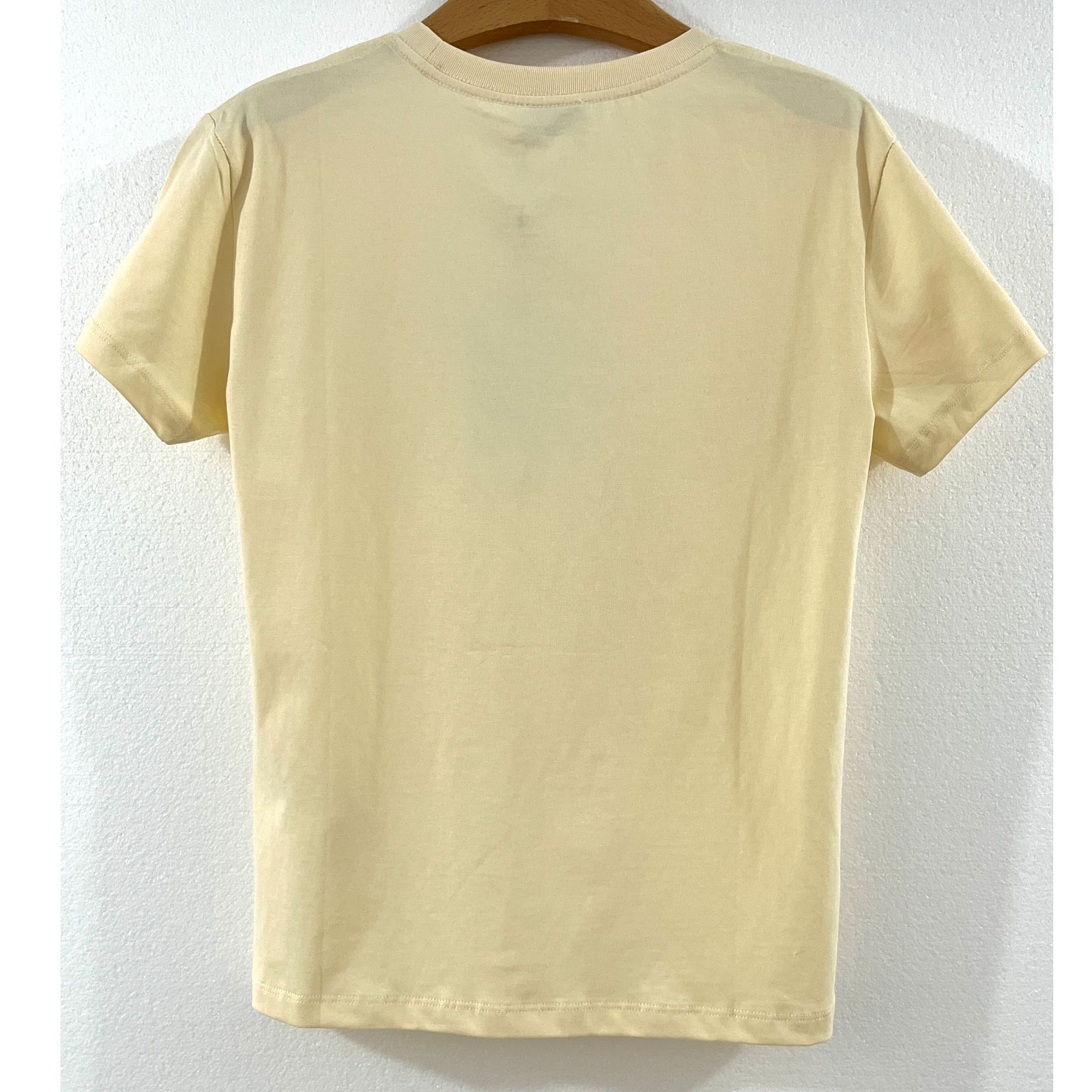 蒙家春夏新款高克数平纹针织合身版型圆领短袖T恤108