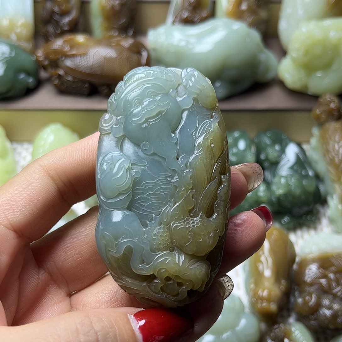 和田玉挂件未镶嵌