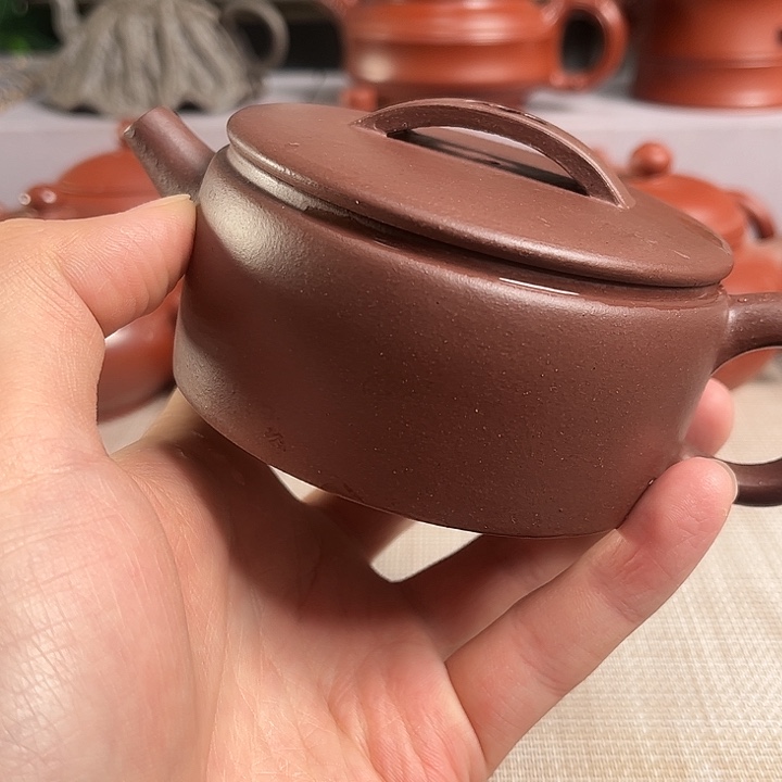 大***盛紫砂茶杯宜兴原矿手工紫砂壶