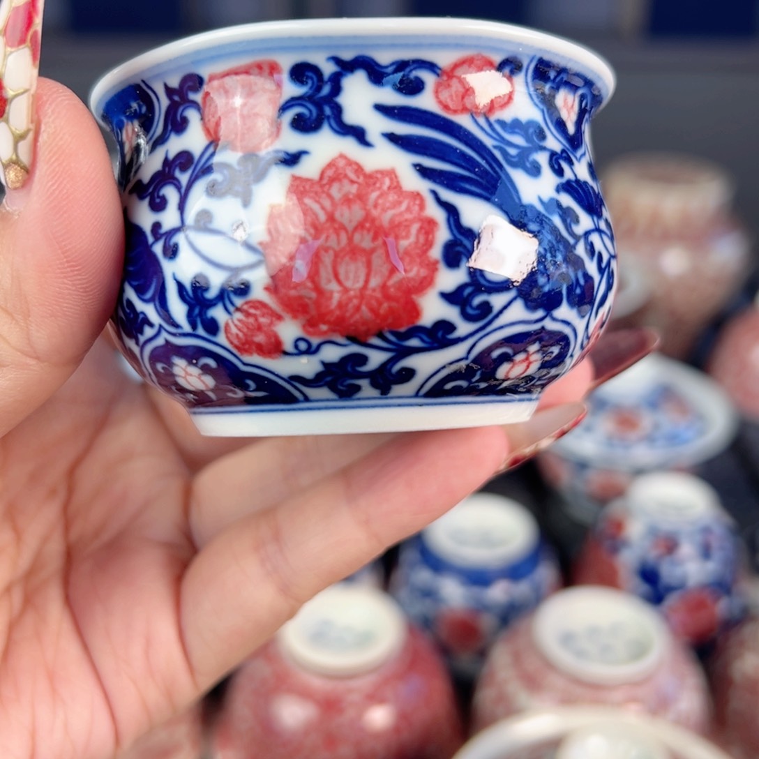 杯子景德镇毛仔柴窑主人杯