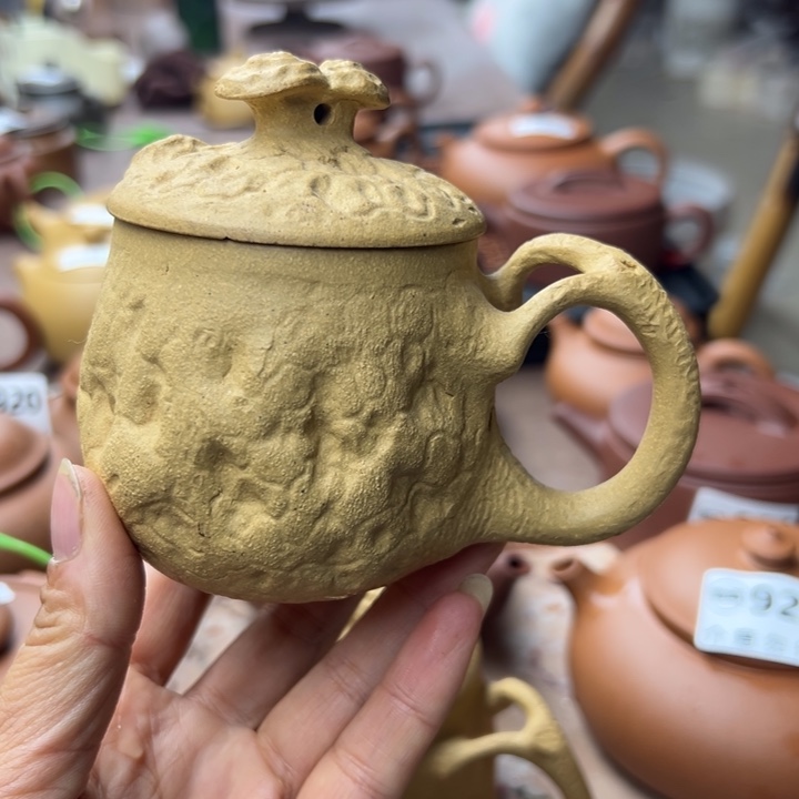 紫砂茶壶黄金段瑕疵160