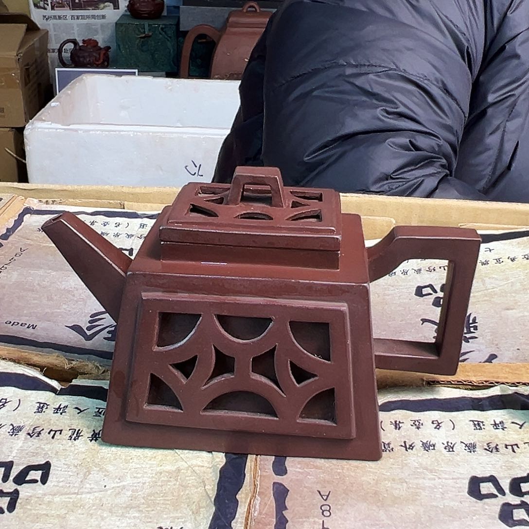 茶壶绿泥?****?紫砂壶手工