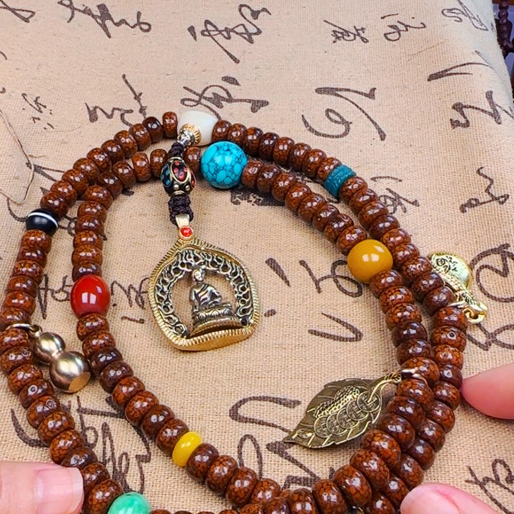 星月菩提吊坠脖挂