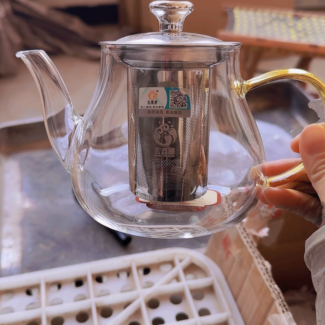 高硼硅玻璃茶水分离款H510钢