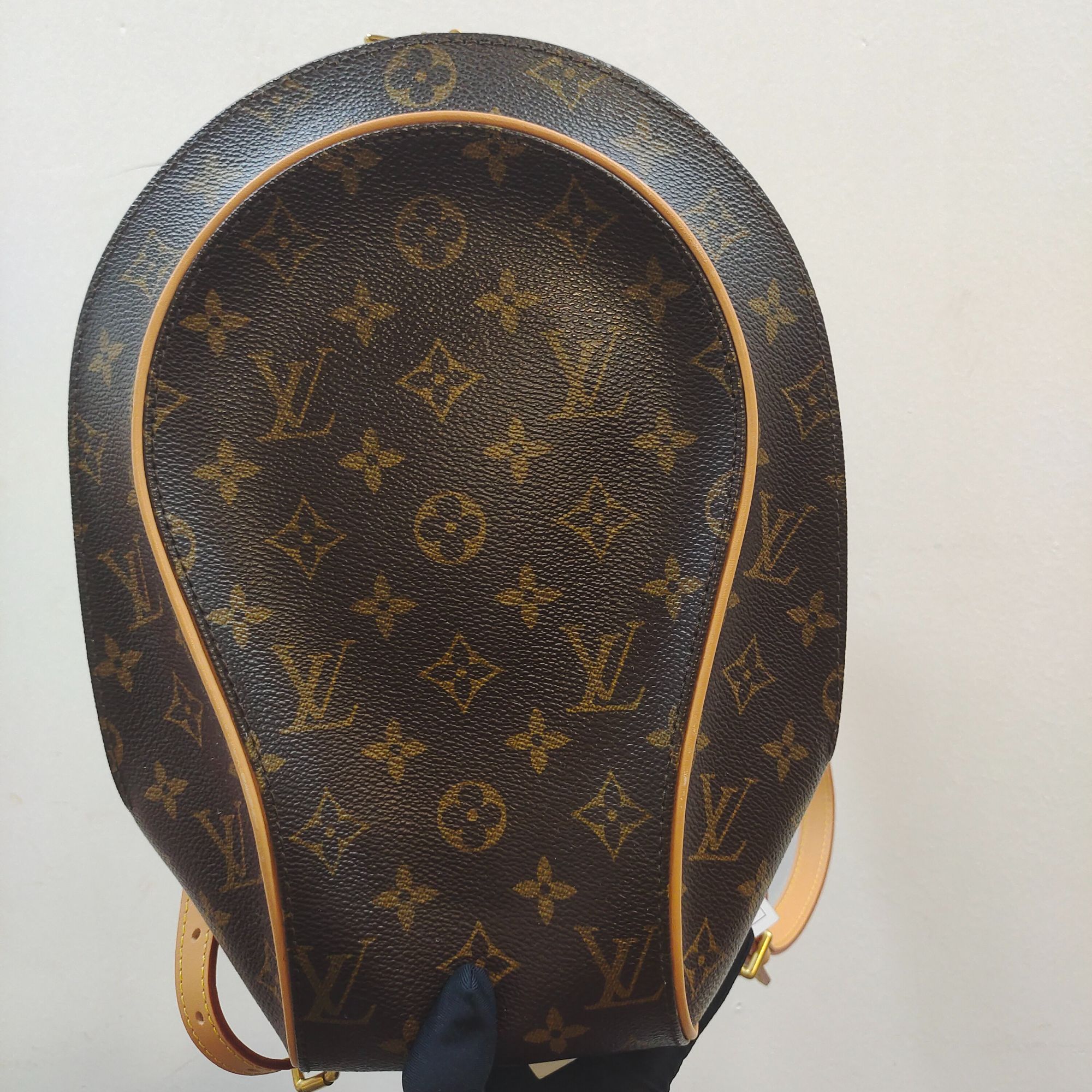 90新 LouisVuitton/路易威登 经典中古花龟背双肩包/特价
